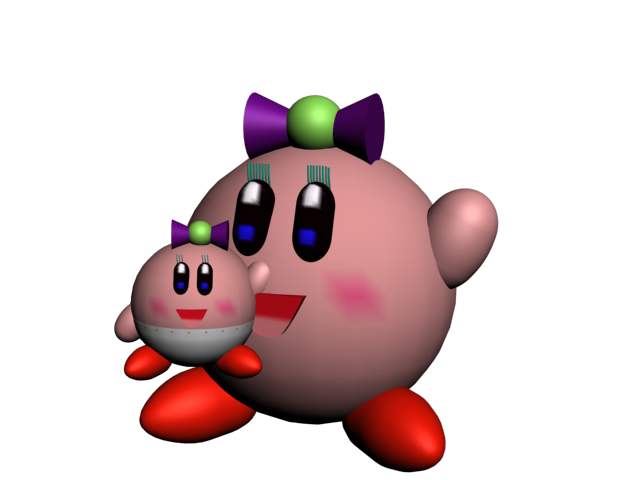 [Kirby and Baby image]
